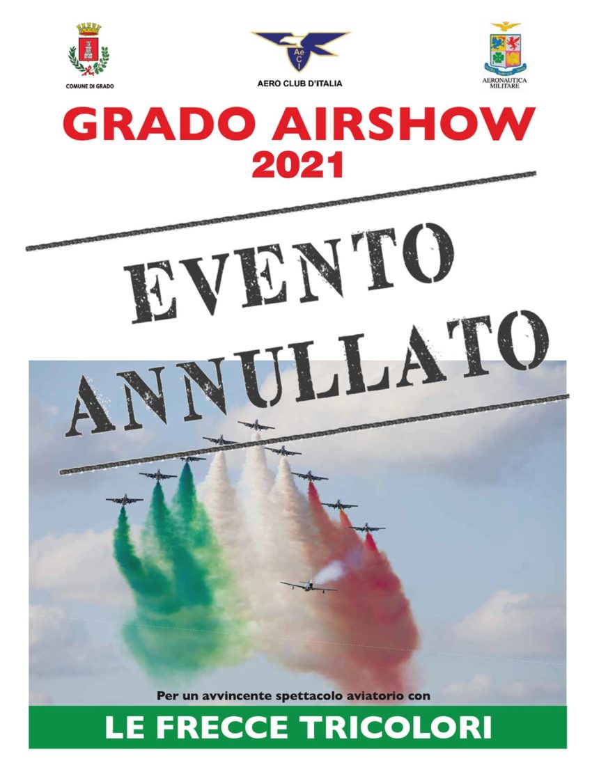 Evento del 28 luglio 2021 è annullato